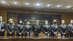 La junta directiva del Ilustre Colexio de Avogados de Lugo