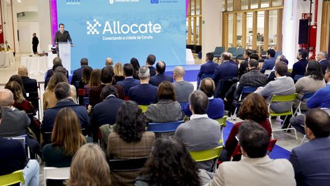 Las instalaciones del Centro de Servizos Avanzados acogieron la presentacin del proyecto europeo Allocate