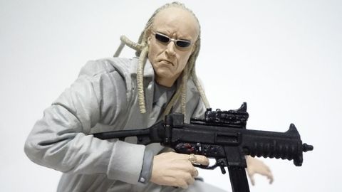 Figura de la colecci�n sobre Matrix de Miguel D�az