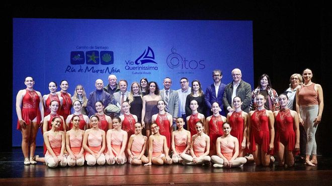 La escuela Oitos, tras la actuación