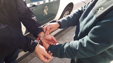 Imagen de una detecci�n efectuada por la Guardia Civil