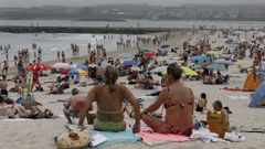Imagen de la playa de A Rapadoira