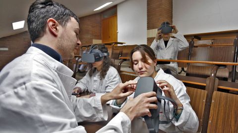 Veterinaria incorpor� tecnolog�a 3D hace a�os, con lo que los alumnos disponen de medios avanzados para las clases