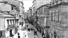 La calle del Comercio lleg� a ser la de mayor actividad de todo Monforte