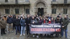 Los afectados afirman que estn sobrecualificados para la figura que ocupan, por lo que piden su salto a profesores titulares