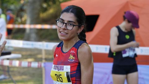 Leiro celebra 41 historias de su carrera popular.Itziar Manso domin la prueba femenina