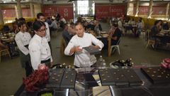 En la imagen, una de las m�s de doscientas actividades que se celebraron en el Gastroespazo entre el a�o 2024 y la actividad