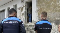 Inspeccin en la casa de los dos hermanos de A Graa