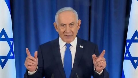 El primer ministro de Israel, Benjamin Netanyahu