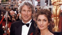 Richard Gere y Cindy Crawford, cuando eran pareja