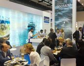 En el expositor de Lumar se ofrecieron degustaciones. 