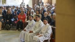 El obispo de Ourense orden� a tres nuevos sacerdotes