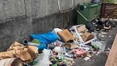 Un punto de vertidos incontrolados en Malpica