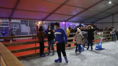 Pista de patinaje en Xinzo de Limia