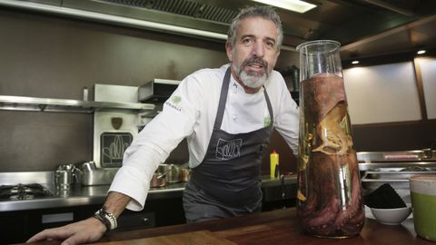 Para Pepe Solla el mayor icono de Galicia es el pulpo