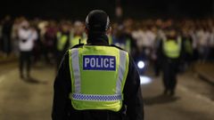 Un agente de polic�a del Reino Unido, en una imagen de archivo.