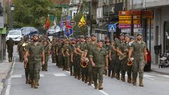 La Brilat y la Guardia Civil honran el 210 aniversario de la Batalla del Verdugo en Ponte�Caldelas
