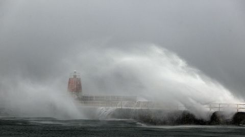 Temporal en Corrubedo
