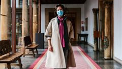 Teresa Sanjurjo, directora de la Fundaci�n Princesa de Asturias, esta semana en el Hotel de la Reconquista de Oviedo