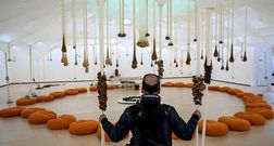 Las piezas de Ernesto Neto propugnan la desinhibicin y la sensualidad.