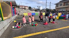 Actividad organizada por la ANPA en un colegio de Barbad�s.
