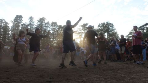 Ambiente en el tercer d�a del Festival de Pardi�as 2026