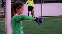 LauraGallegoHorizontal.Laura Gallego durante un partido de esta temporada