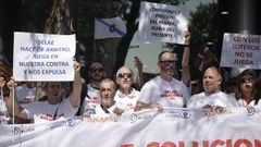 Im�genes de la manifestaci�n de este jueves 8 de julio