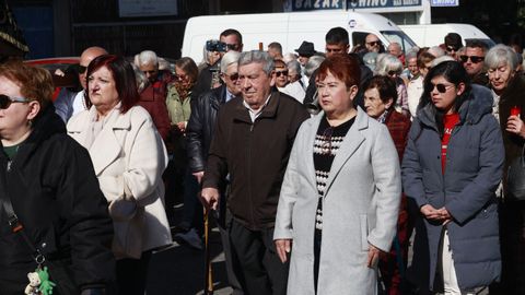 Viacrucis procesional de la parroquia de San Francisco Javier de A Coru�a