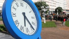 Imagen del reloj de As Lagoas