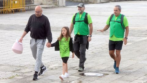 ANDAINA SOLIDARIA CONTRA EL CANCER ORGANIZADA POR LA ASOCIACION DE POBRA DO CARAMIAL