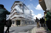 El incendio del d�a 20 destruy� una de las viviendas del segundo piso. 