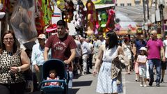Imagen de archivo de las fiestas de Burela