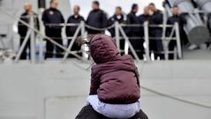 Emotiva despedida de la F-105 en Ferrol