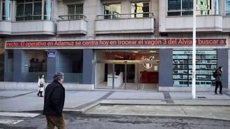 Un panel digital de 18 metros de longitud informar� durante el d�a de la �ltima hora en el mundo desde el Espacio Voz de A Coru�a