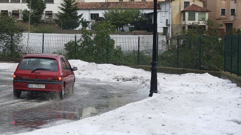 Granizada en Soria