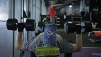 san diego.Imagen de archivo del gimnasio del Polideportivo de San Diego
