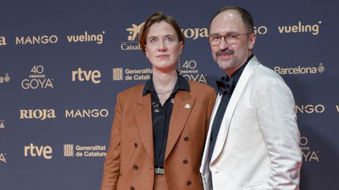 El equipo de la pel�cula �La chica de la aguja�.