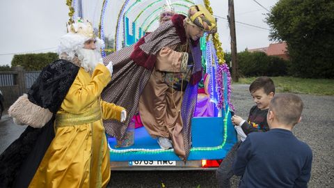 Visita de los Reyes Magos a Coristanco