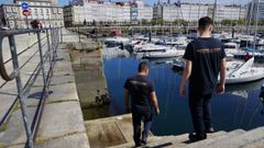 Zona en la que ayer de madrugada se encontr� el cuerpo sin vida de un ciudadano let�n.