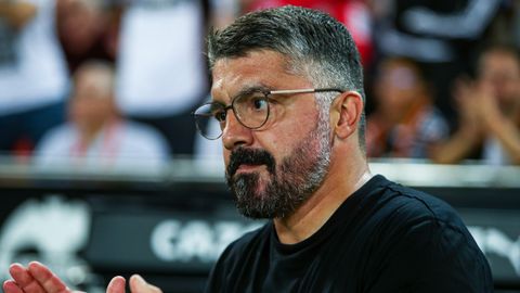 Gennaro Gattuso.El exentrenador del Valencia Gennaro Gattuso