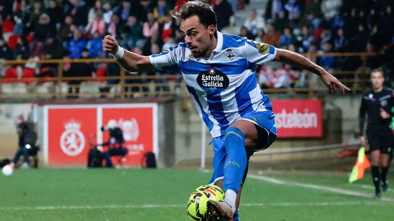 Quagliata, en un lance del partido del pasado mes de febrero contra la Cultural Leonesa