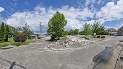 Parcela en la que hasta hace unas semanas se levantaba la Imprenta Provincial de Pontevedra