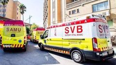 Dos ambulancias en Castell�n