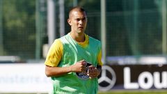 Primer entrenamiento del Deportivo tras la gira colombiana