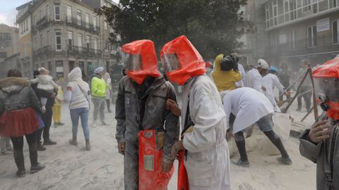 Domingo fareleiro en Xinzo.