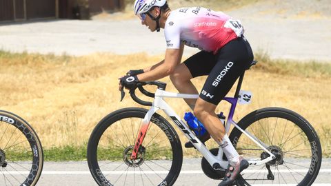 O vilagarci�n Mart�n Rey, o domingo na proba en ruta do Campionato de Espa�a.