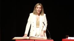 Patricia Rodrguez Calvio volvi a tomar posesin como concejala el da 17; Abel Caballero ha vuelto a confiarle el rea de Contratacin