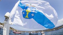 A bandeira de Galiza, a gran ense�a da comunidade