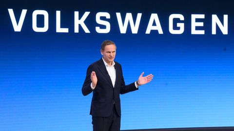 El consejero delegado del grupo Volkswagen, Oliver Blume, anunci� este martes los recortes de plantilla